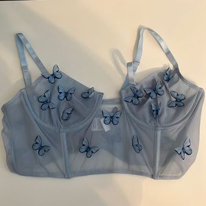 BRAND NEW WITH TAG BUTTERFLY CORSET TOP